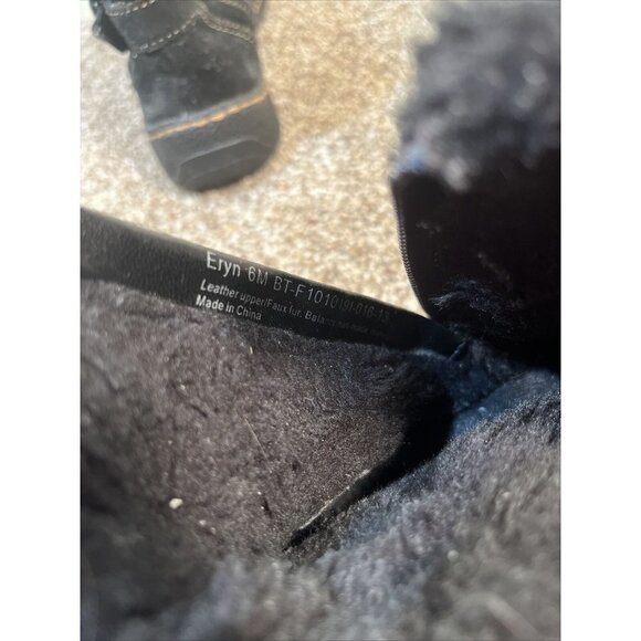 Baretraps Eryn Womens Size 6 Black Regular Suede Winter Boots - Picture 8 of 12